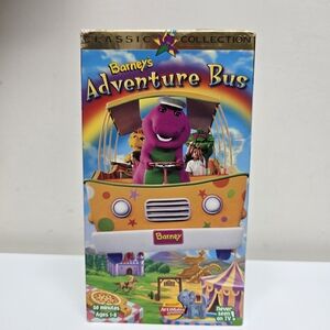 Barney's  Adventure Bus  Classic Collection  VHS 1996